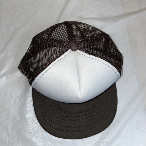 Raging Cow Snapback - KC Brand Hat - Mesh - Trucker Style Hat - Brown - Picture 4 of 5